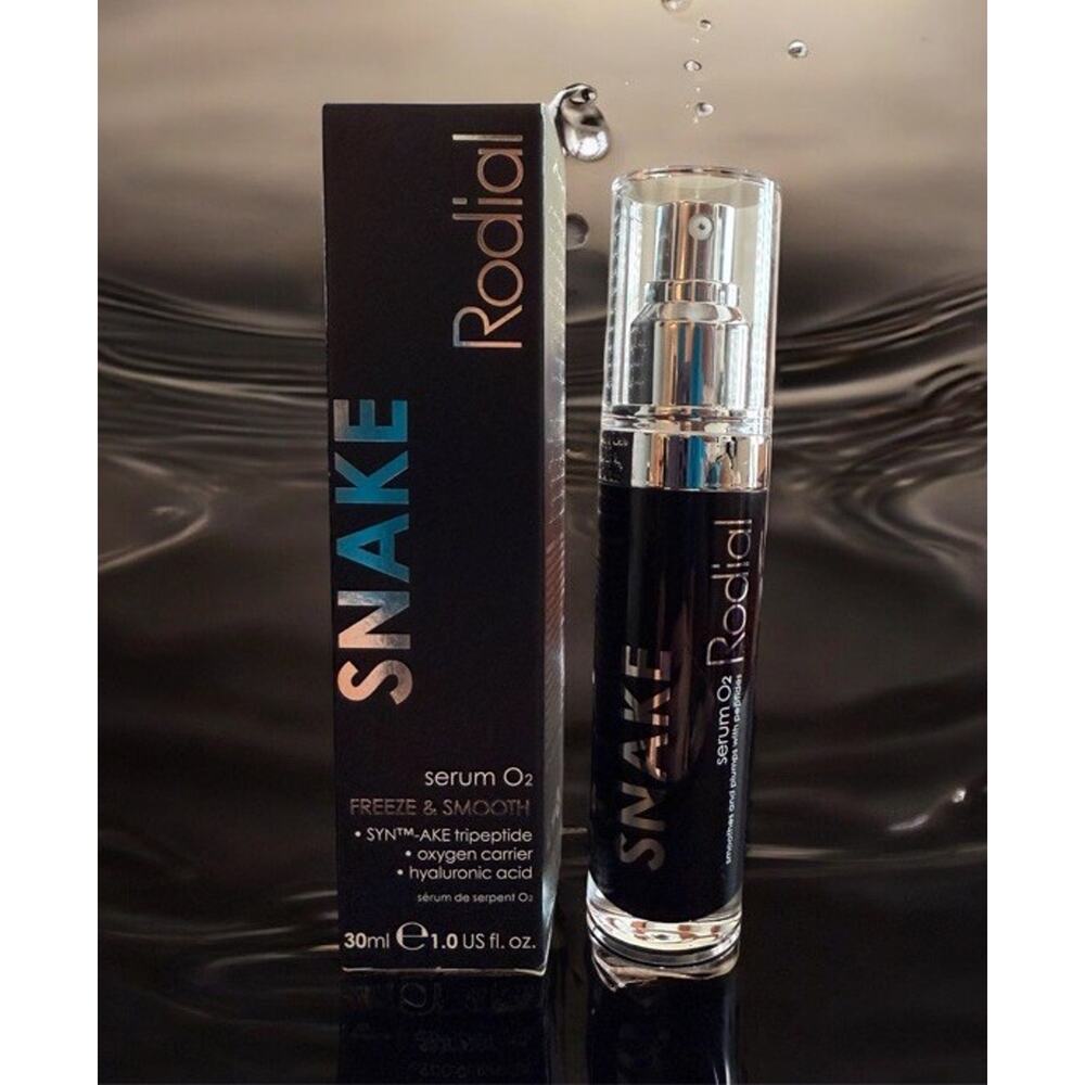 RODIAL Snake Serum O2 ~ FREEZE & SMOOTH ~ 1.01 Fl Oz / 30 mL ~ NEW IN BOX